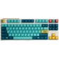 Retrocast GMK 104+26 Full PBT Dye Sublimation Keycaps Set for Cherry MX Mechanical Gaming Keyboard 87/96/104